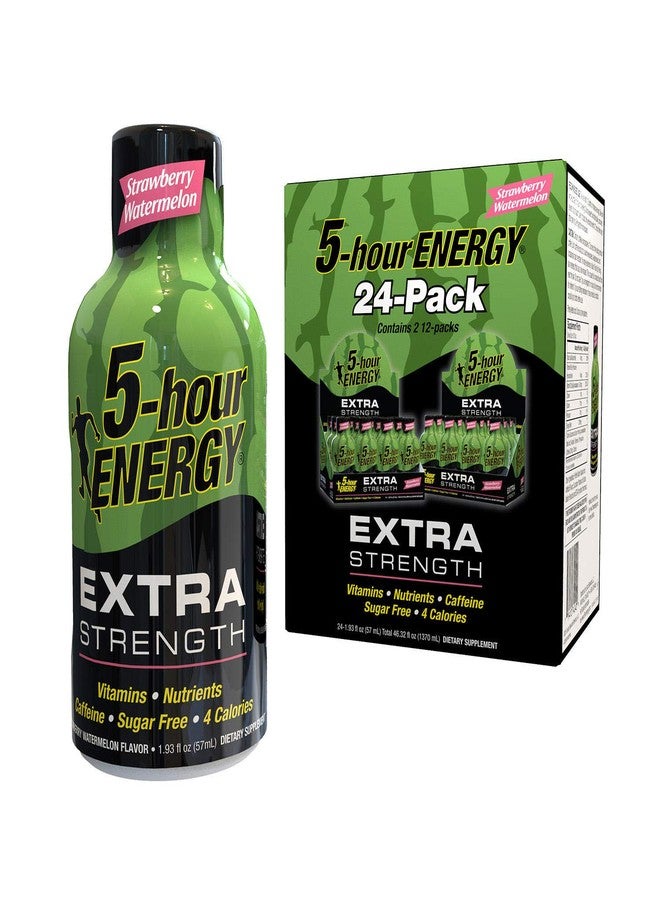 Nill 5-Hour Energy Shot, Extra Strength, Strawberry Watermelon (1.93 oz, 24 pk.) - Image 1